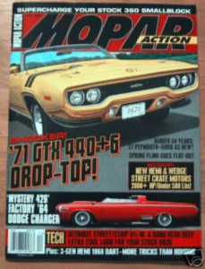 MOPAR ACTION 2007 DEC - NEW HEMI & WEDGE, '64 CHARGER